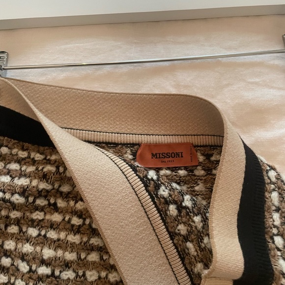 Missoni mini skirt. Size 38. 60% wool. Beautiful beige, off white and black. - Picture 5 of 5